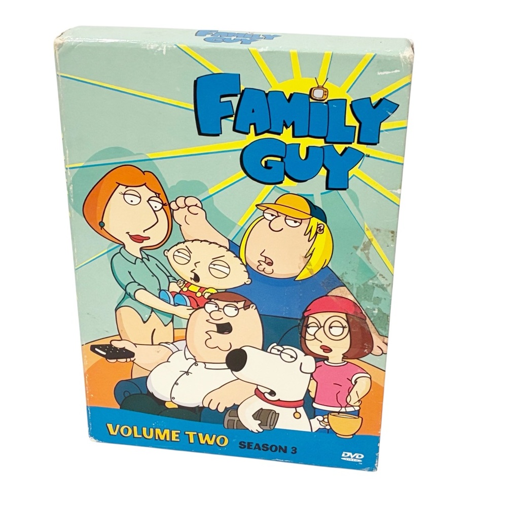 Family Guy Volume 2 Season 3‎ DVD Set 4-Disc Set Television Series Box